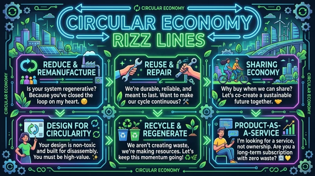 Circular Economy Rizz Lines