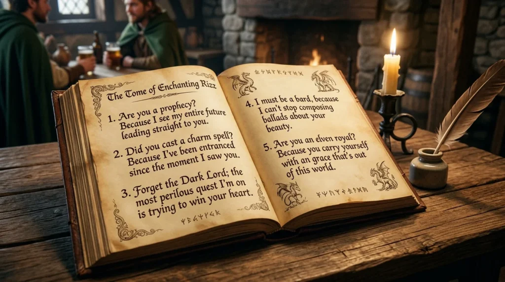 Fantasy Literature Rizz Lines