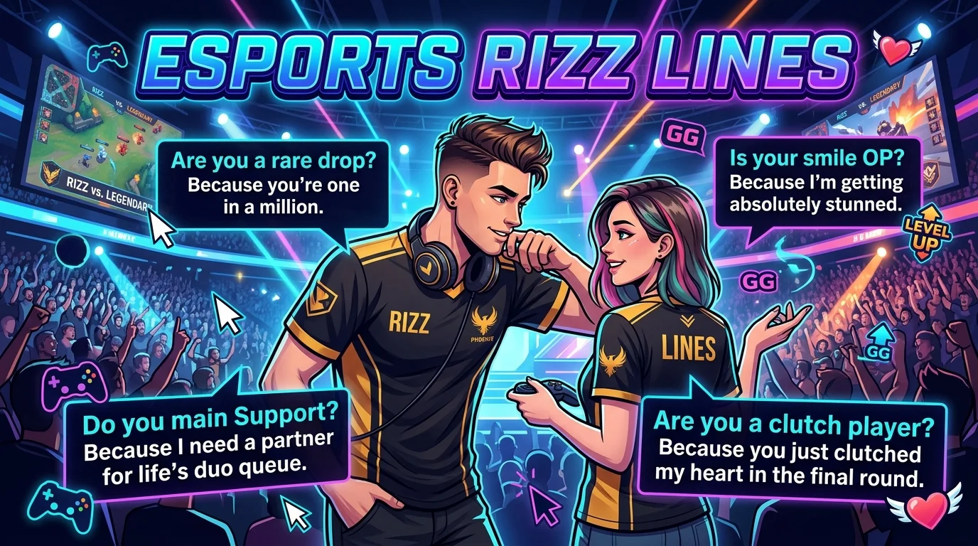 Flirty Esports Rizz Lines