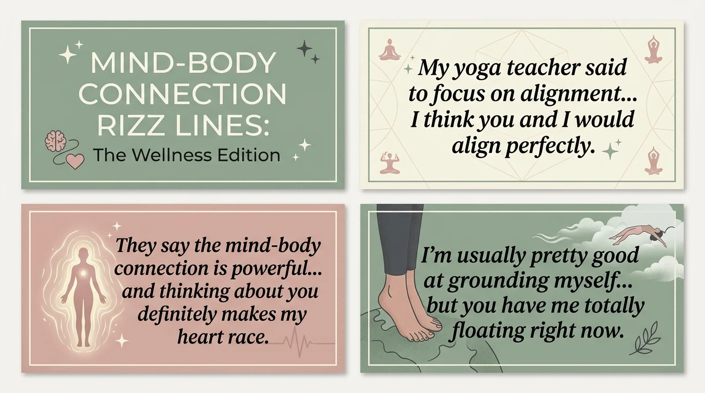 Flirty Mind-Body Connection Rizz Lines