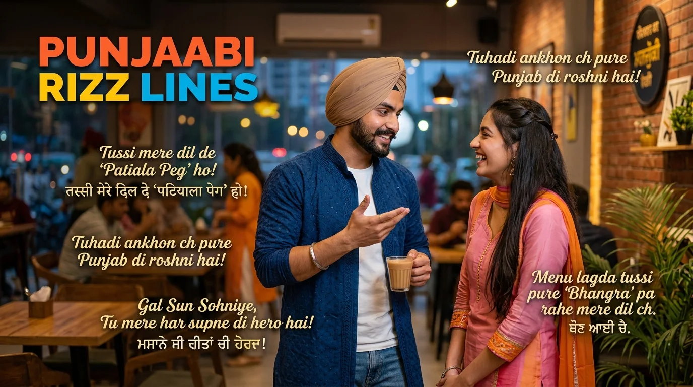 Flirty Punjabi Rizz Lines