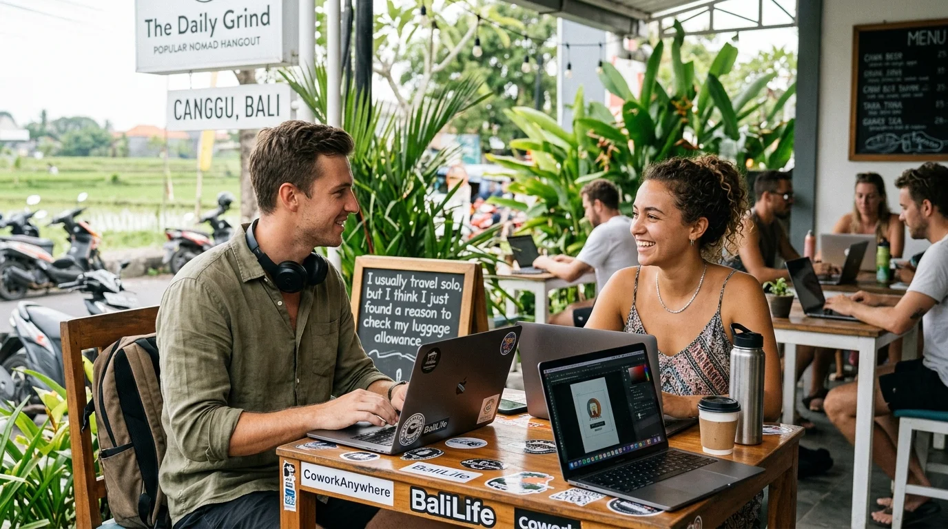 Funny Digital Nomad Rizz Lines