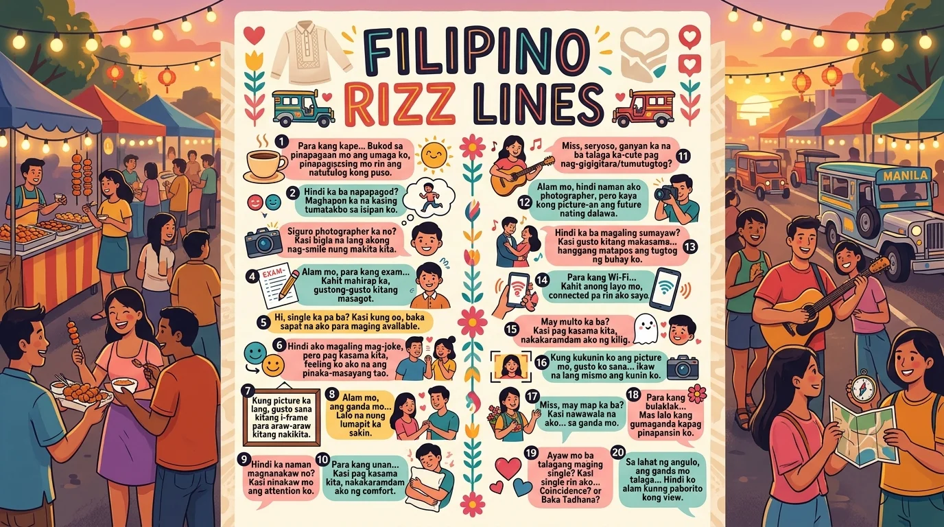 Funny Filipino Rizz Lines