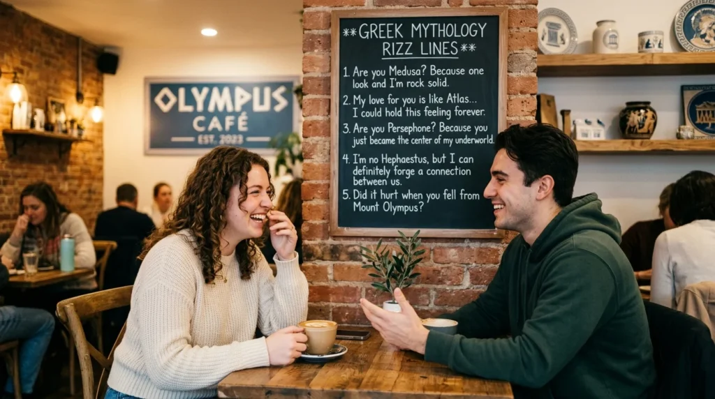 Greek Mythology Rizz Lines