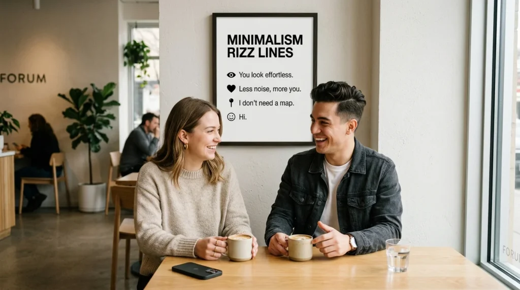Minimalism Rizz Lines