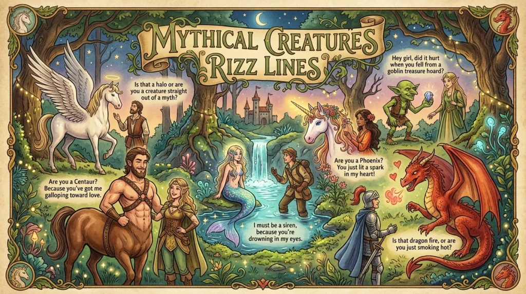 Mythical Creatures Rizz Lines