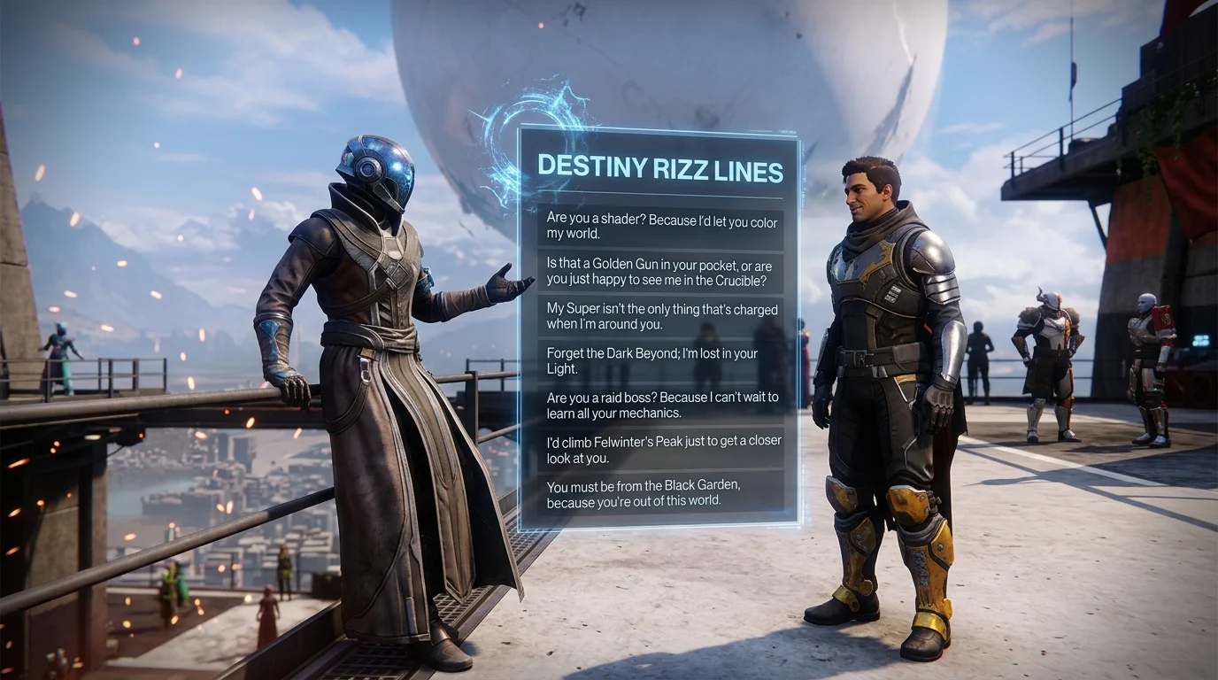 Romantic Destiny Rizz Lines