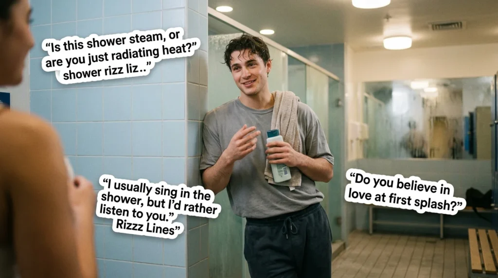 Shower Rizz Lines