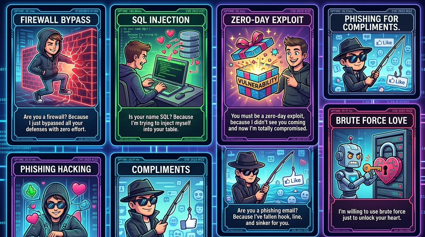 Smooth Ethical Hacking Rizz Lines