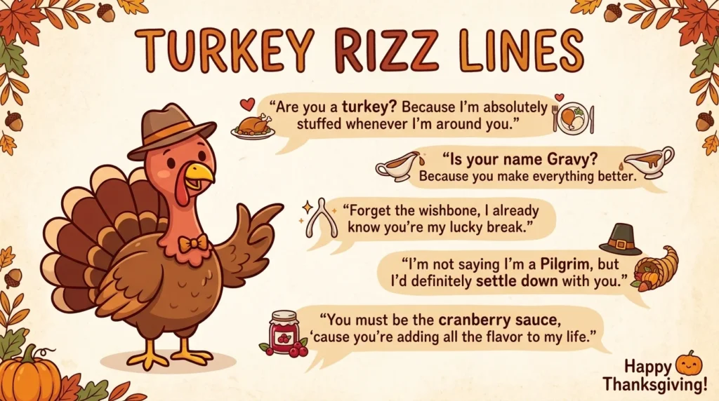 Turkey Rizz Lines